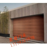 Anti pinch solid wood garage door - Shaoxing Jiayou door industry project - garage door - remote con