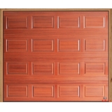 All aluminum garage door - garage door - remote control flap car electric solid wood garage door, - 